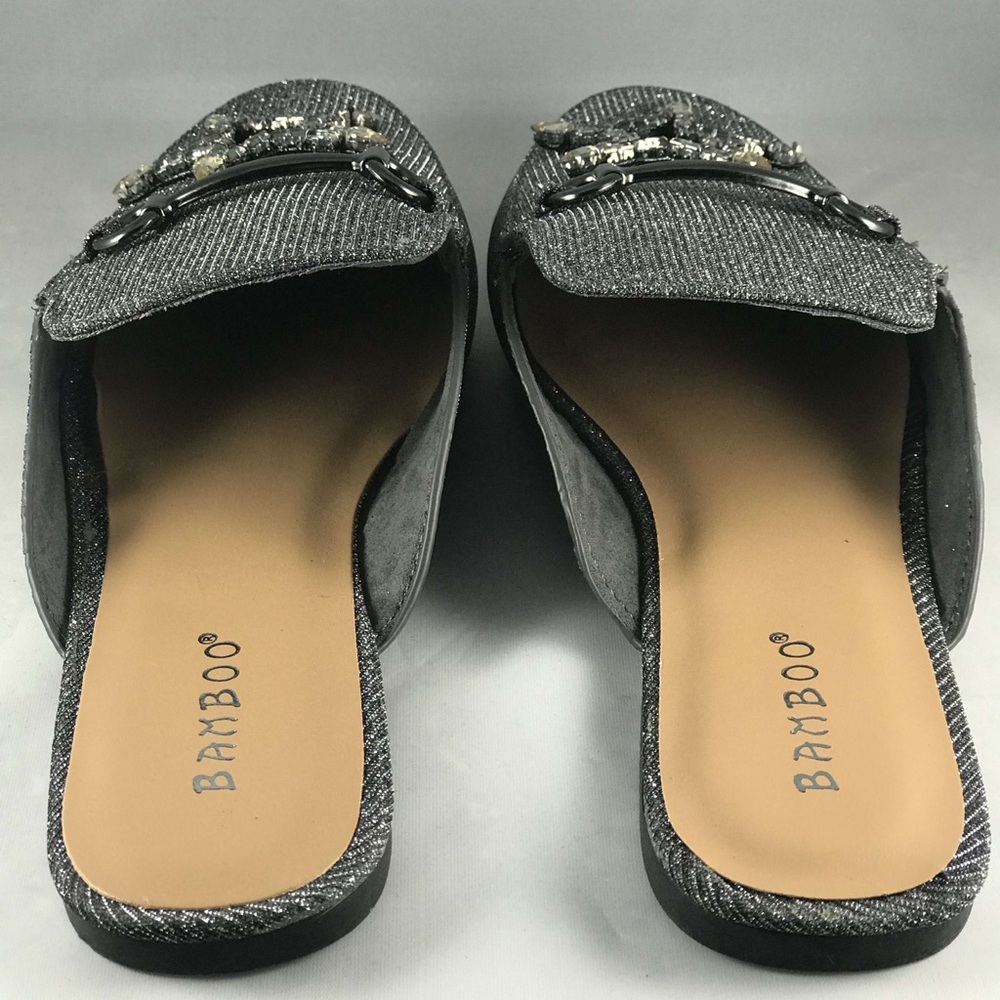 PEWTER LOAFERS/MULES (NEW IN BOX) ‼️NO OFFERS‼️ - Picture 7 of 8